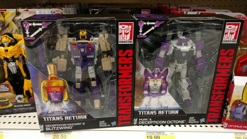 Transformers generations titans return blitzwing and decepticon sale hazard